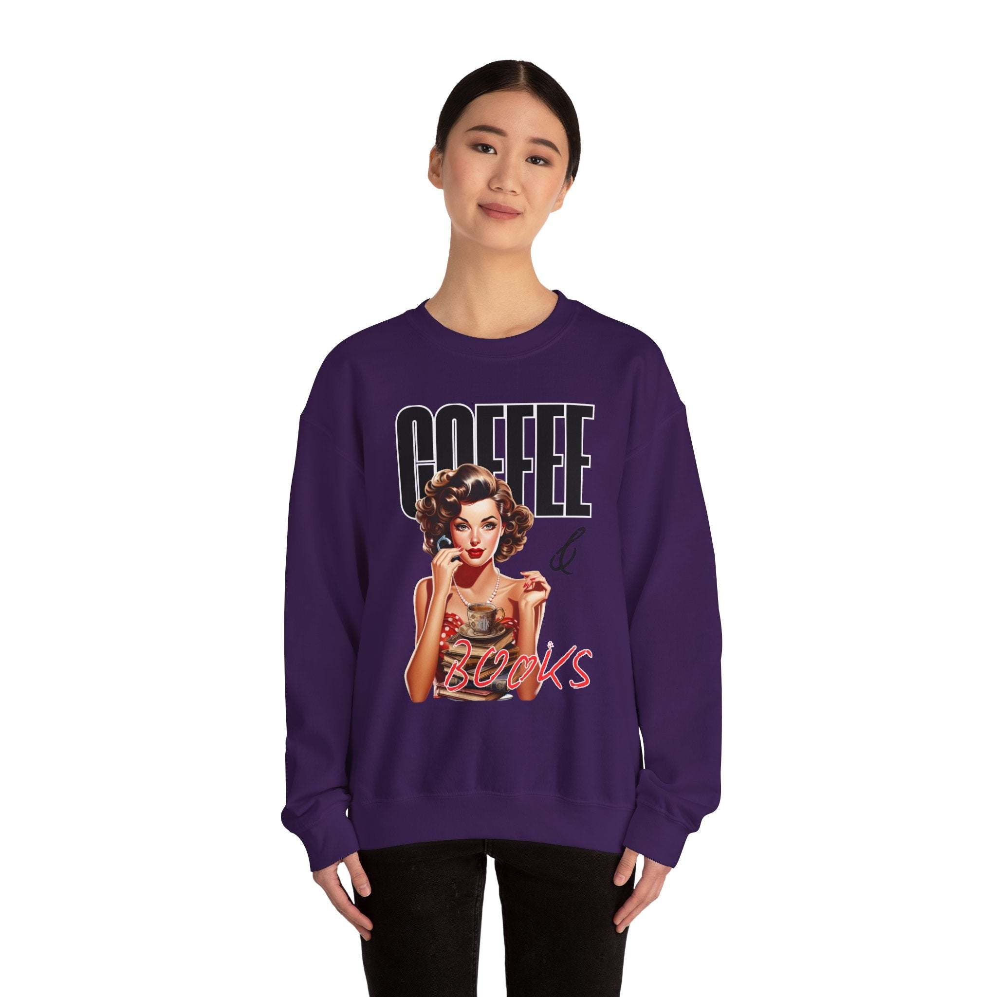 Books Unisex Heavy Blend™ Crewneck Sweatshirt